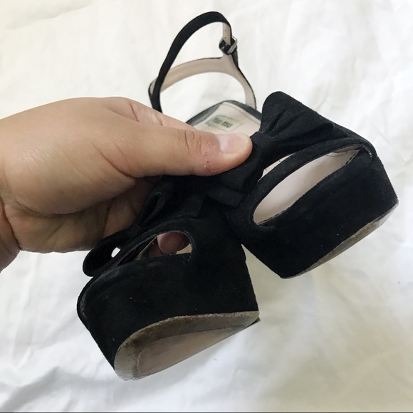 Miu miu suede bow heels - Picture 3 of 6